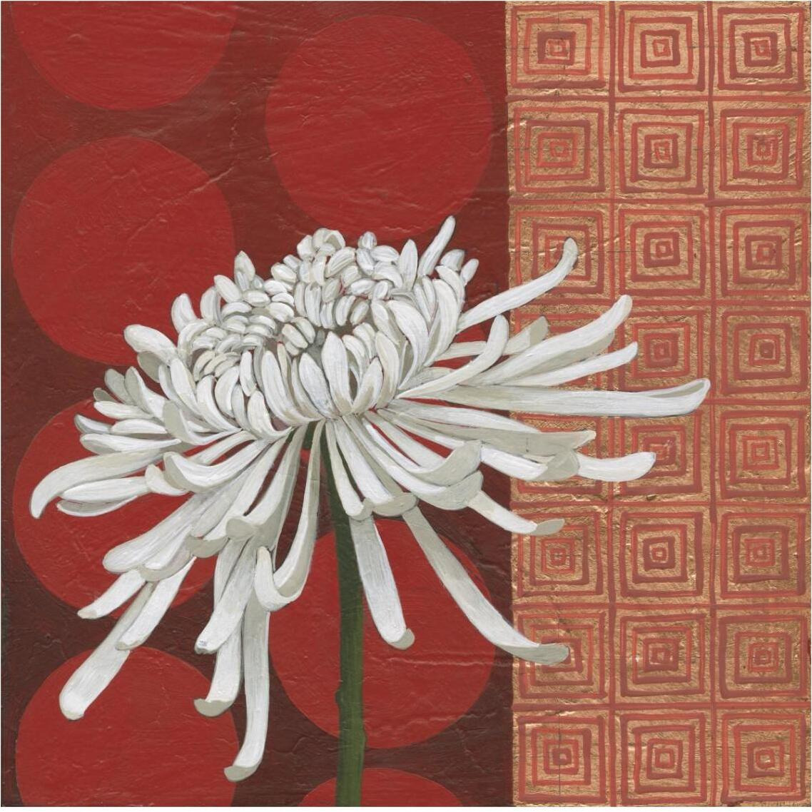 Morning Chrysanthemum II -Paper Art-38&quotx38"