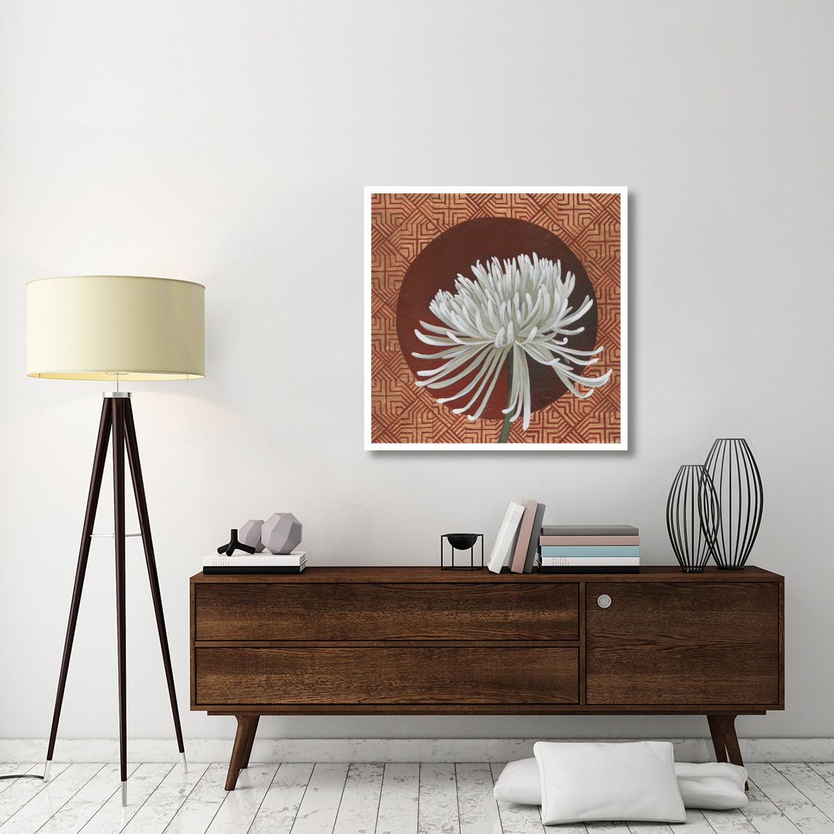 Morning Chrysanthemum III -Paper Art-38&quotx38"