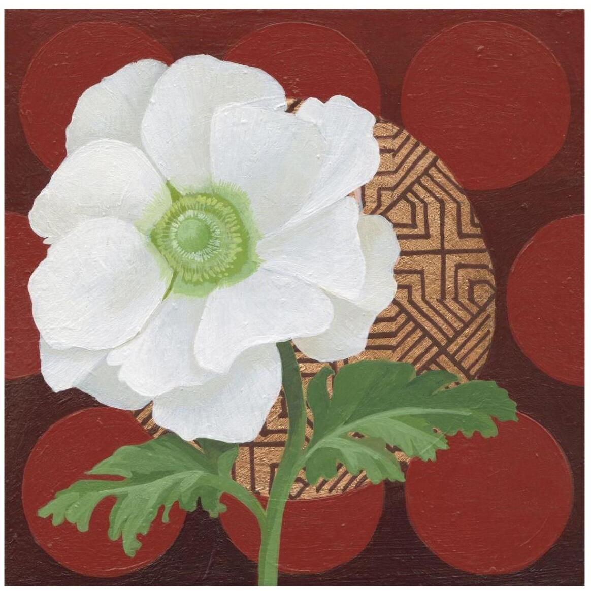 Morning Anemone -Paper Art-42&quotx42"