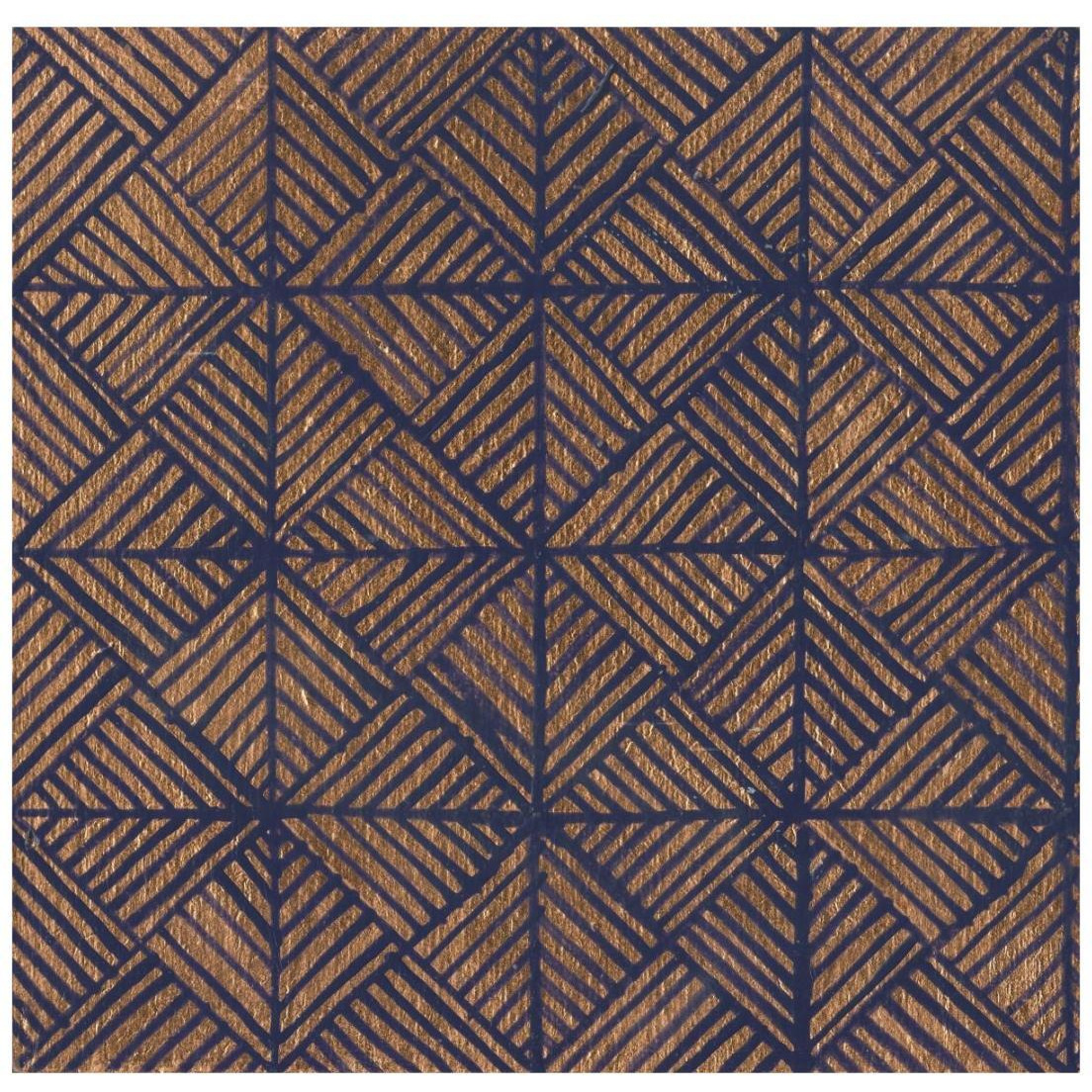 Copper Pattern II -Paper Art-20&quotx20"