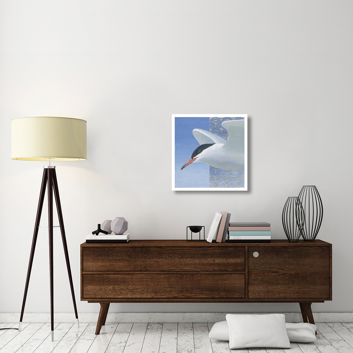 Common Tern II -Paper Art-26&quotx26"