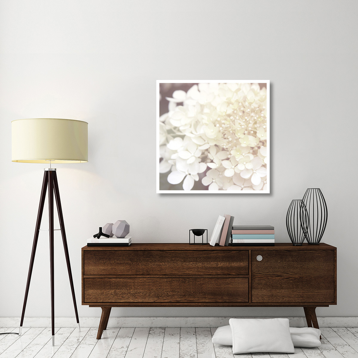 Hydrangea Dream II -Paper Art-38&quotx38"