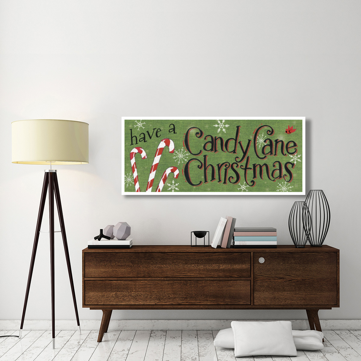 Sweet Snowmen Sign I -Paper Art-62&quotx26"