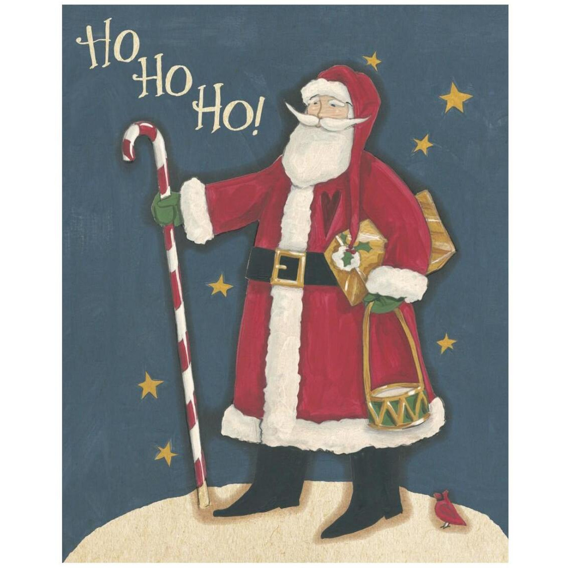 Vintage St.Nick II -Paper Art-22&quotx26"