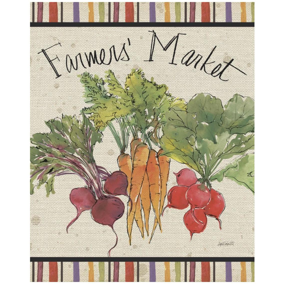 Farmers Feast IX -Paper Art-24&quotx30"