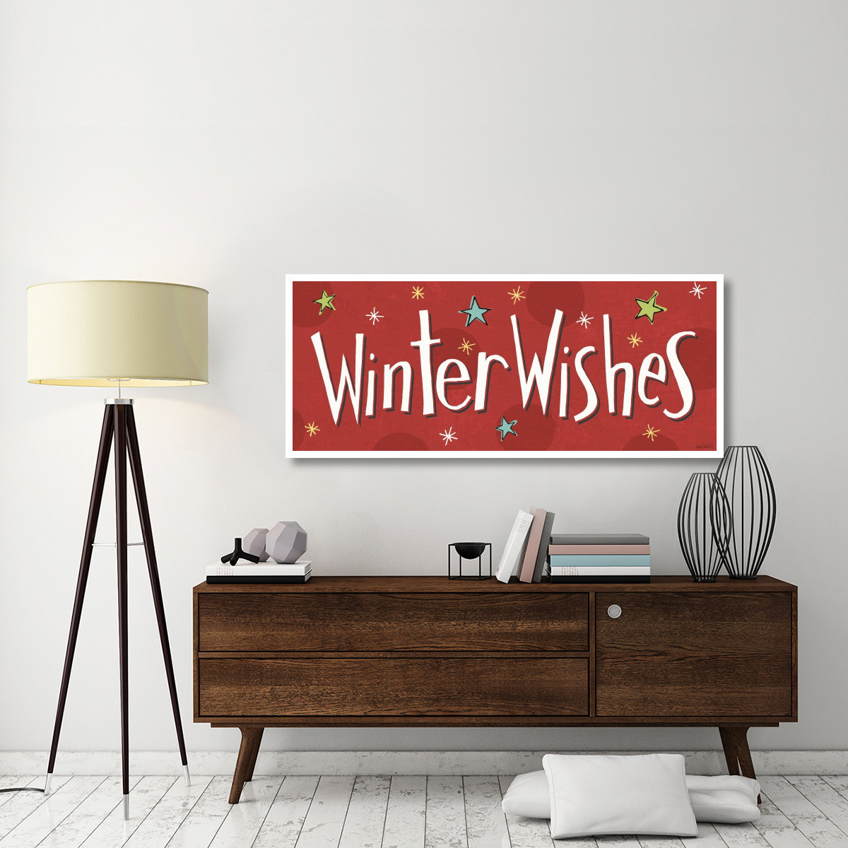 Whimsy Winterland VIII -Paper Art-62&quotx26"