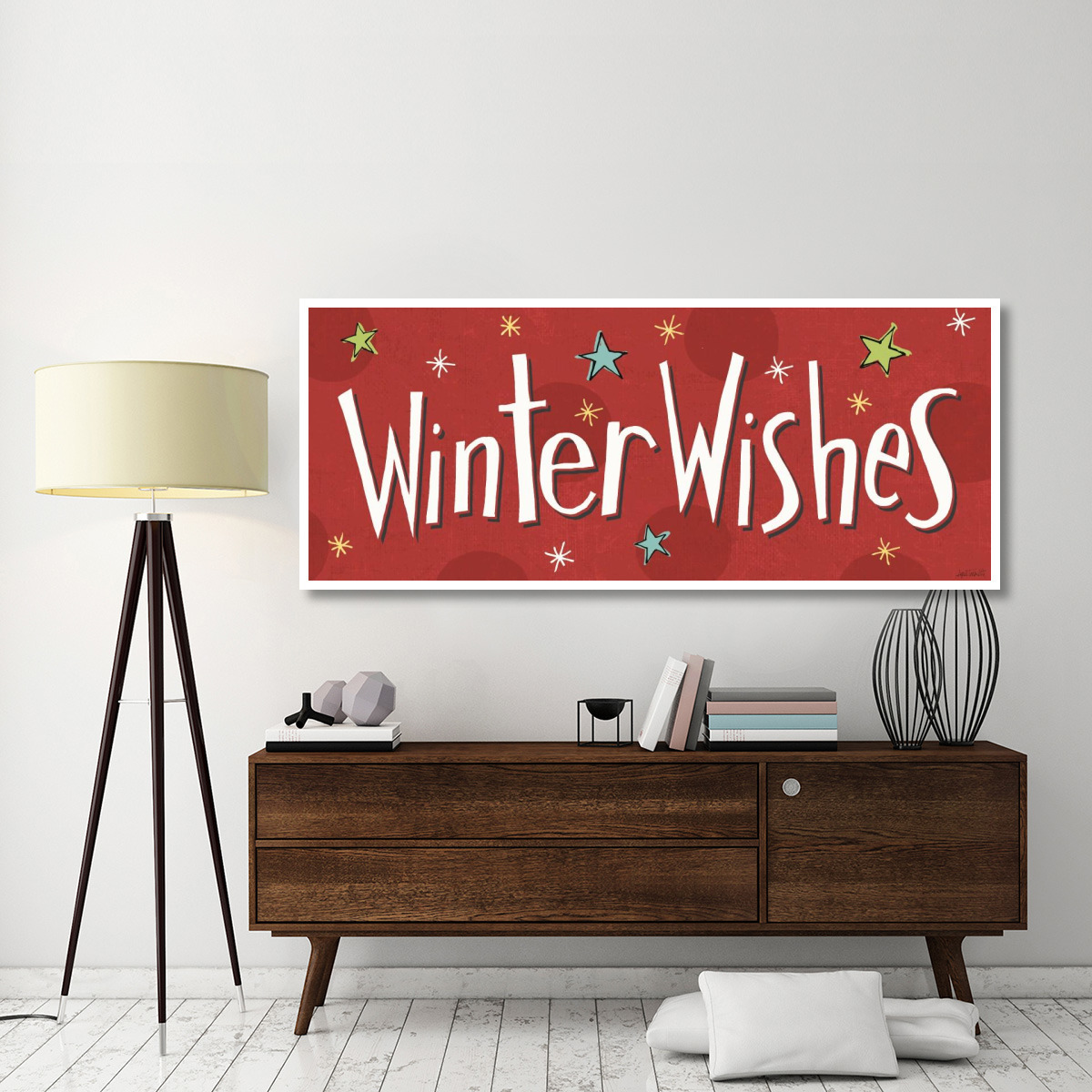 Whimsy Winterland VIII -Paper Art-77&quotx32"