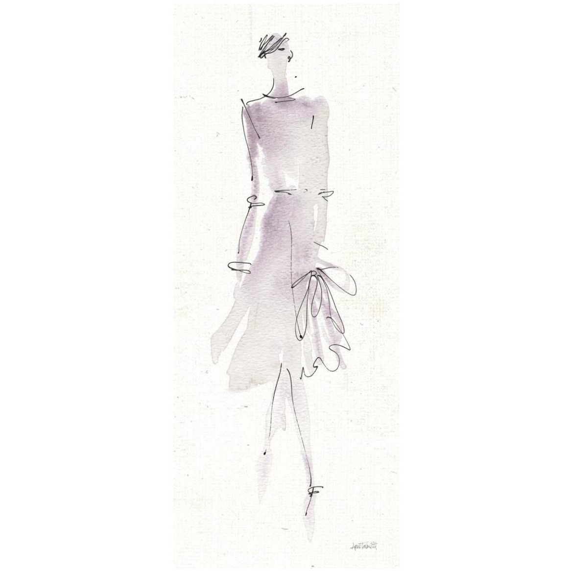 La Fashion I -Paper Art-22&quotx52"