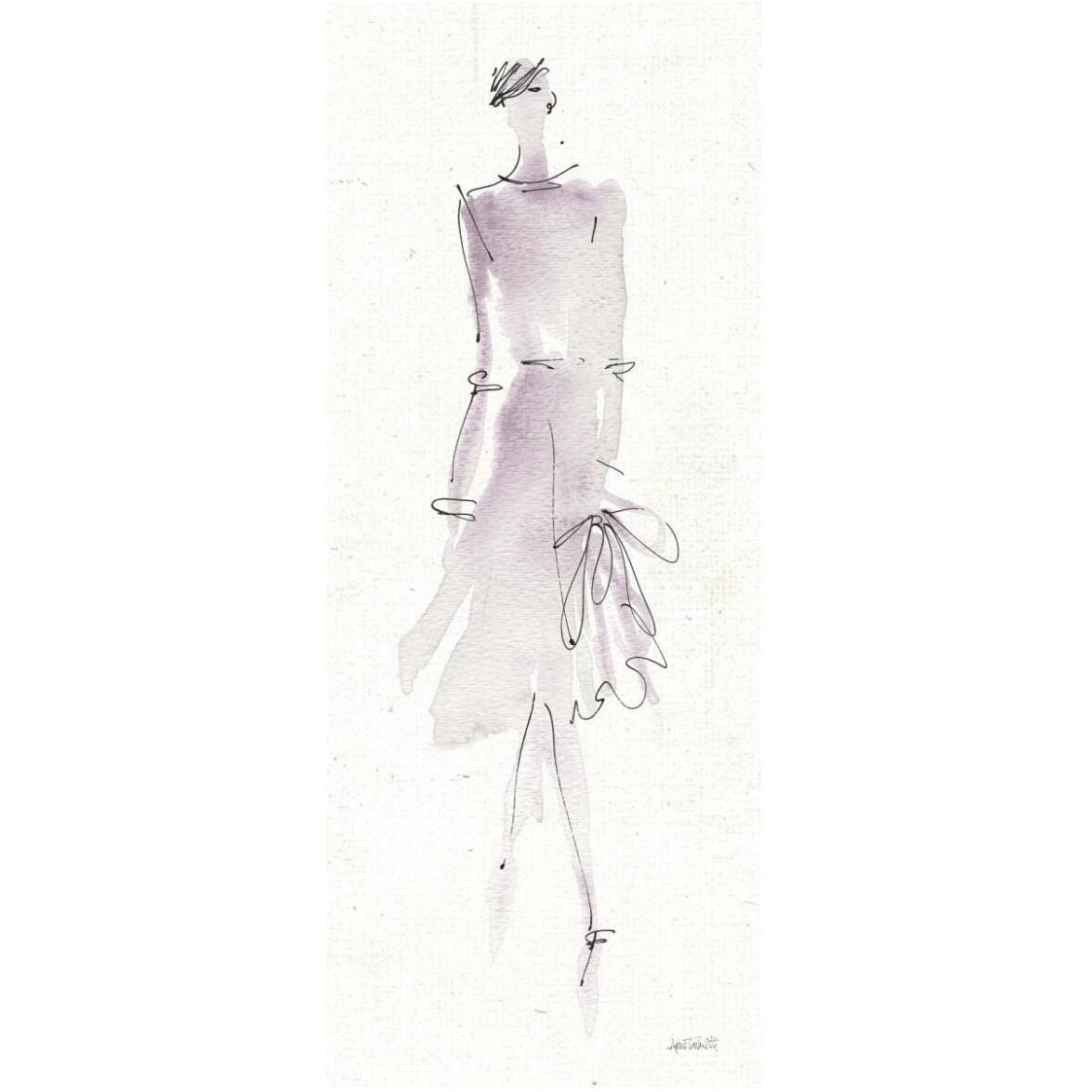 La Fashion I -Paper Art-32&quotx77"