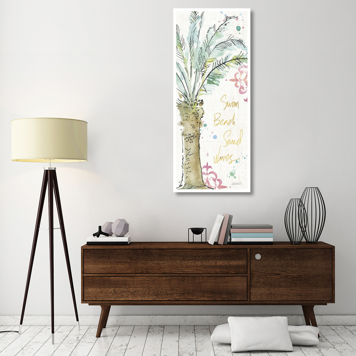 Palm Passion VI -Paper Art-26&quotx62"