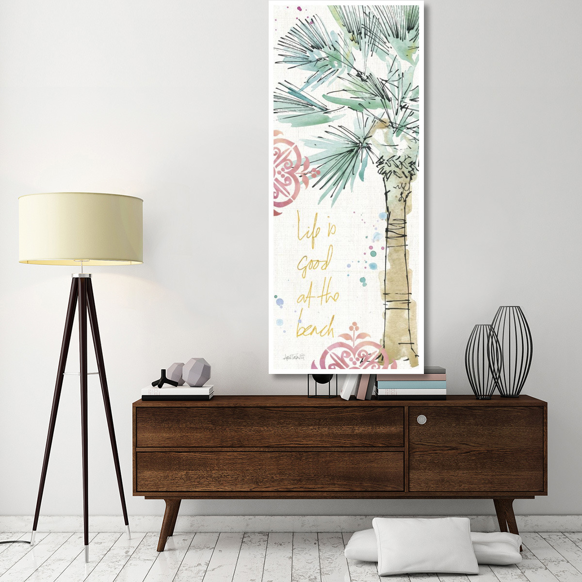 Palm Passion VII -Paper Art-32&quotx77"