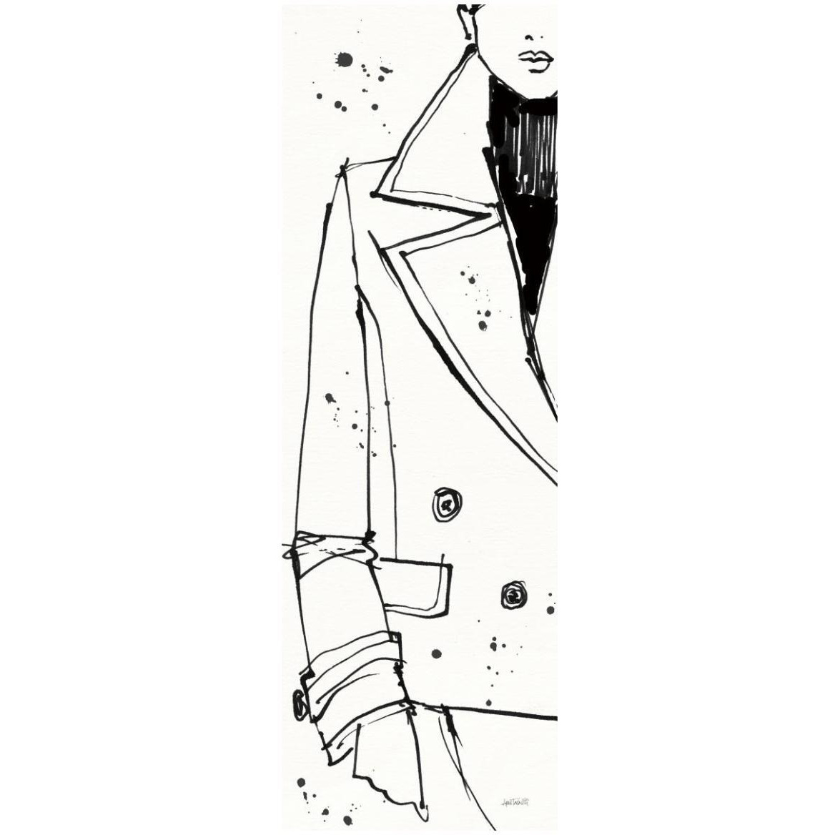 Fashion Strokes V -Paper Art-20&quotx56"