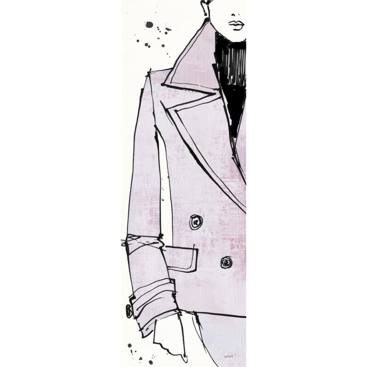 Fashion Strokes V Pastel -Paper Art-26&quotx74"