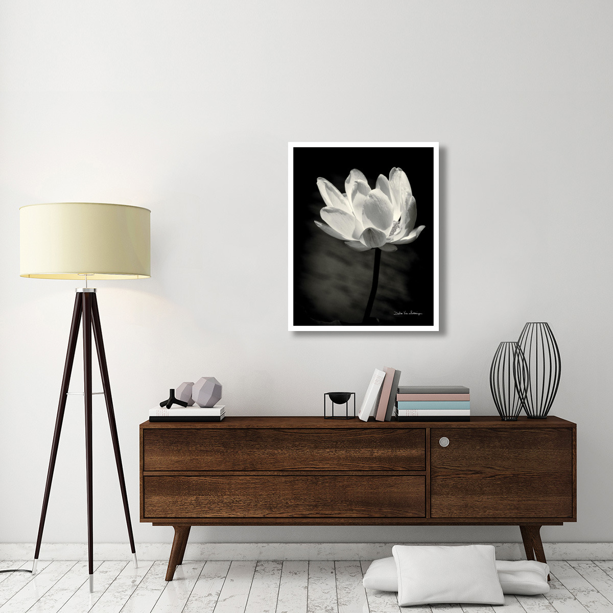 Lotus Flower X -Paper Art-30&quotx37"