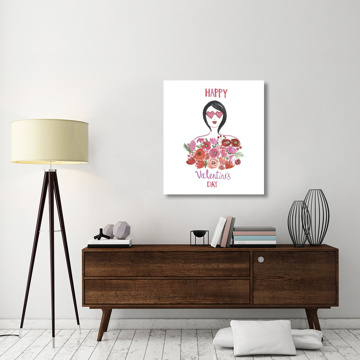 Valentine Chic I -Paper Art-33.68&quotx38"