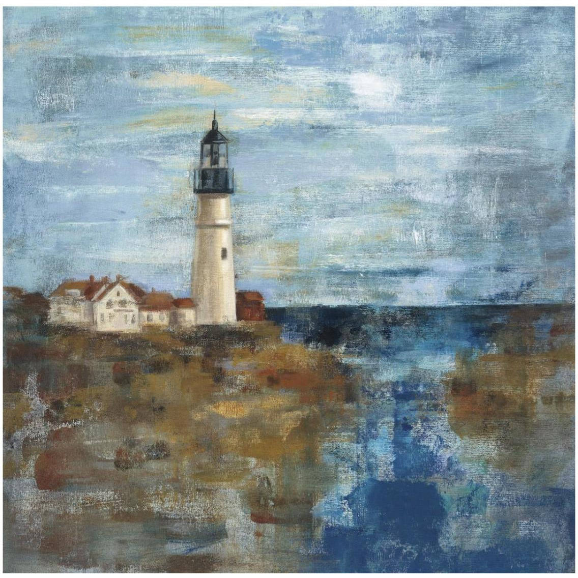 Lighthouse Dream -Paper Art-32&quotx32"