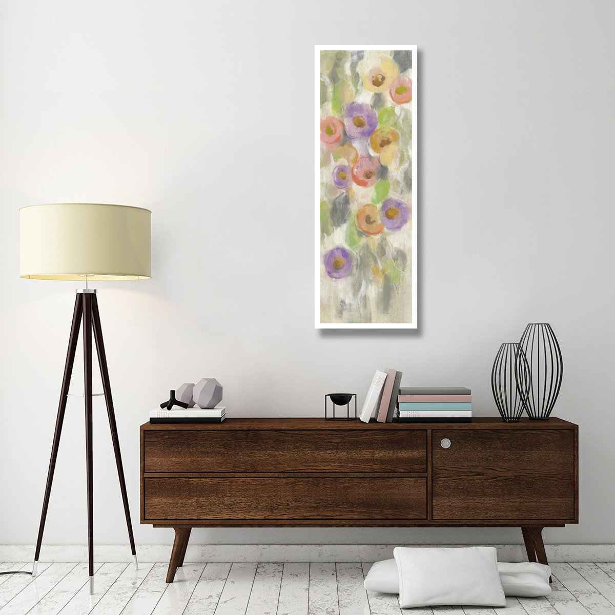 Dreamy Flowers I -Paper Art-20&quotx56"