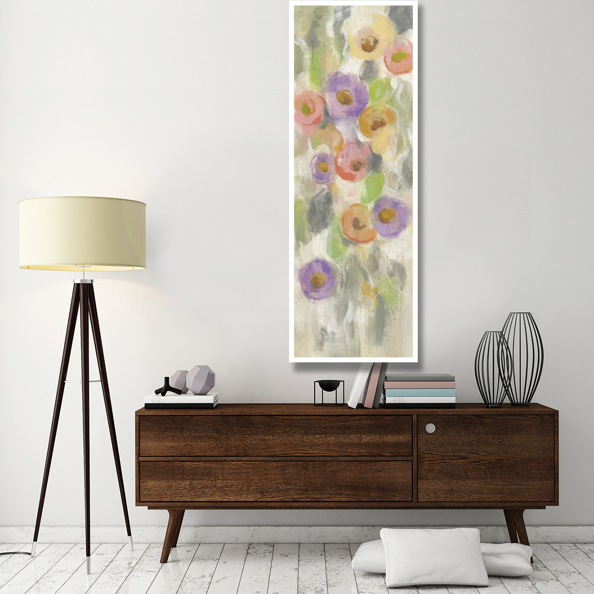 Dreamy Flowers I -Paper Art-26&quotx74"