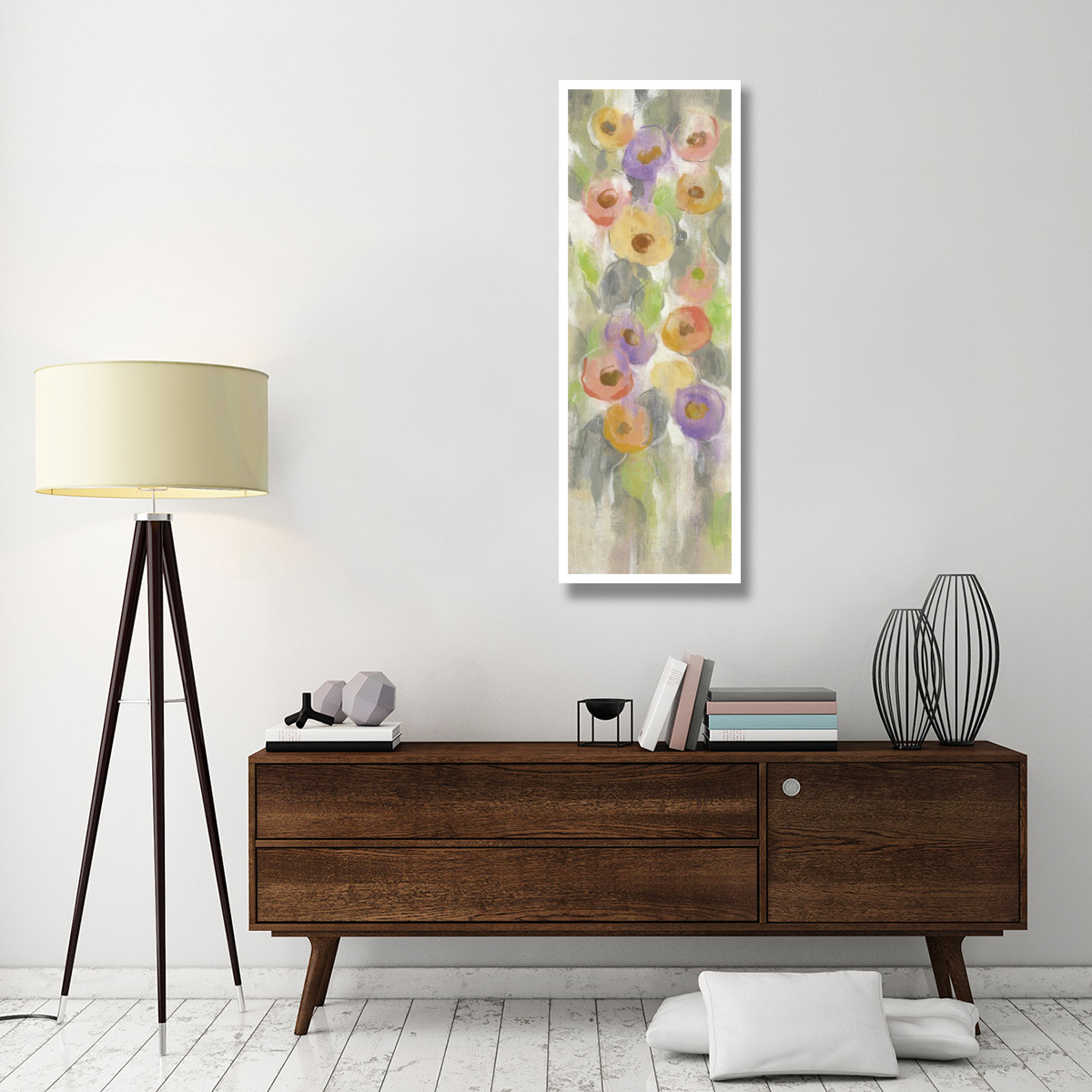 Dreamy Flowers II -Paper Art-20&quotx56"