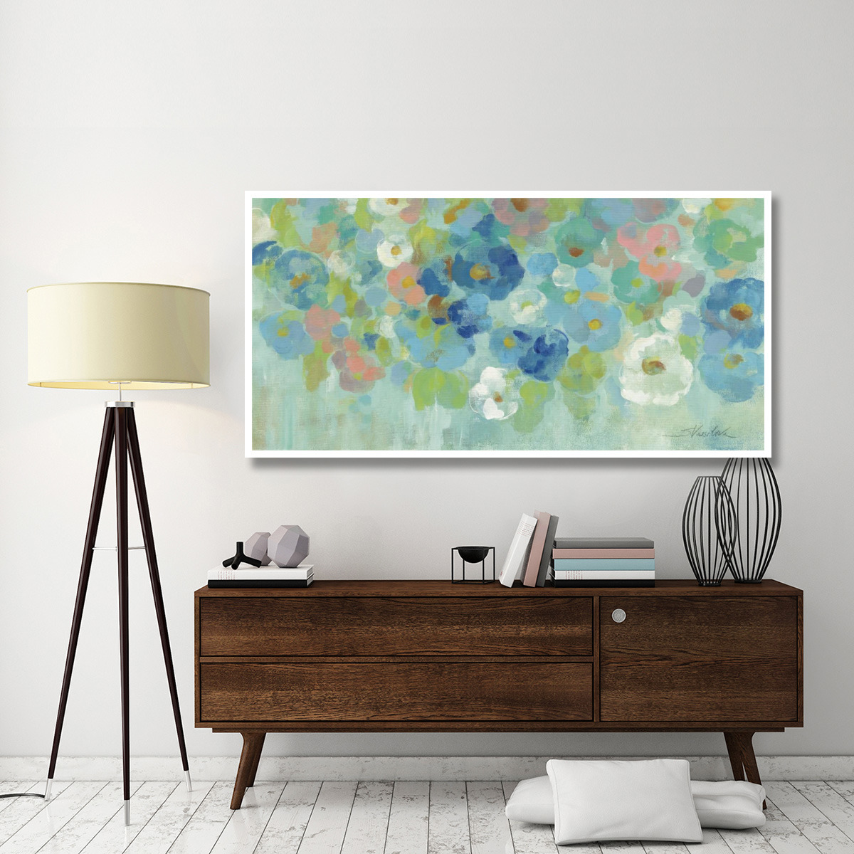 Spring Aroma I -Paper Art-74&quotx38"