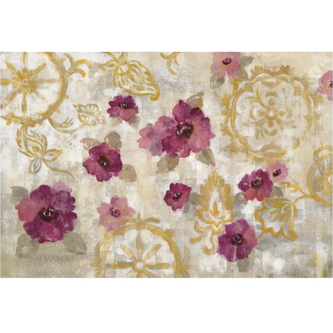 Elegant Fresco Floral -Paper Art-38&quotx26"