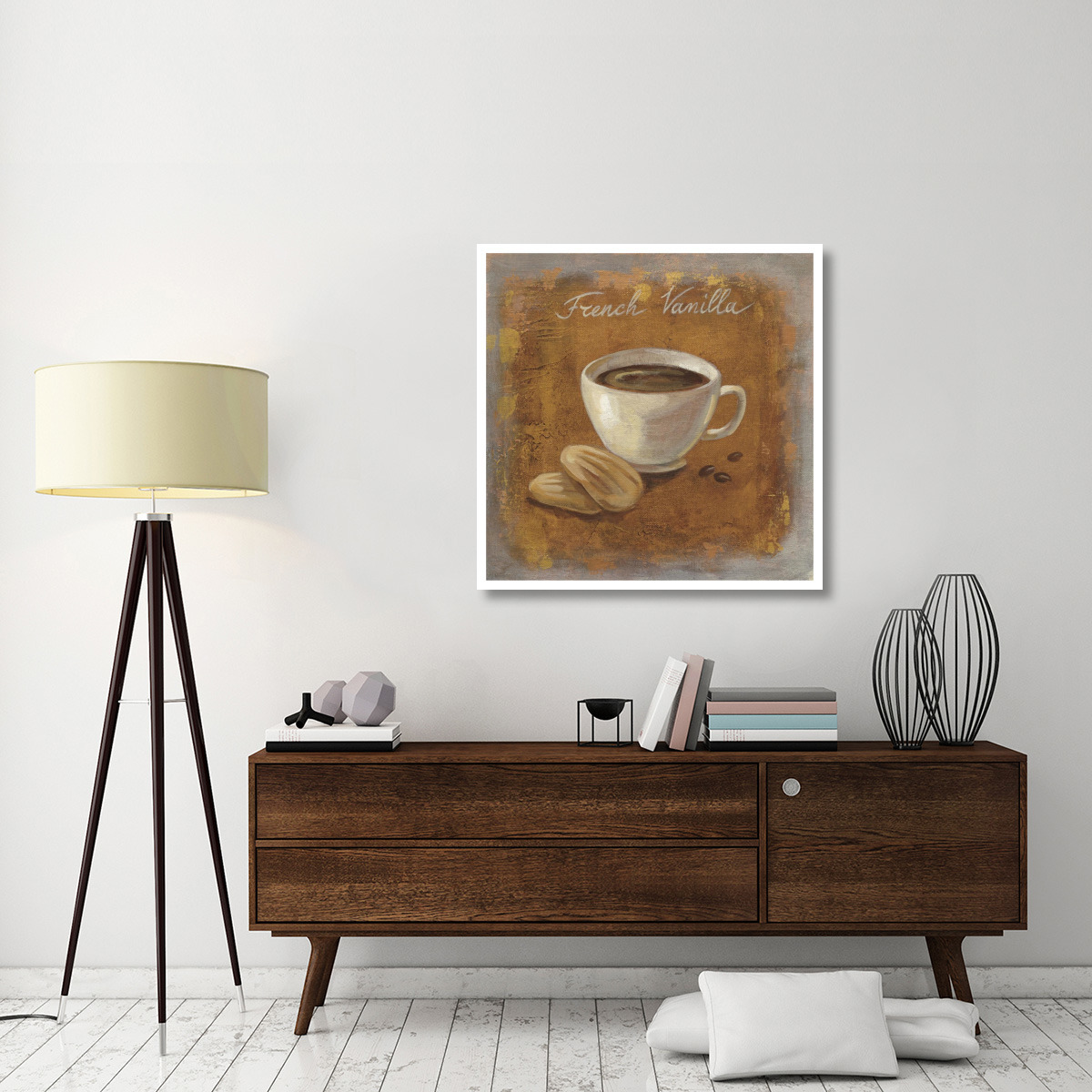 Coffee Time II -Paper Art-38&quotx38"