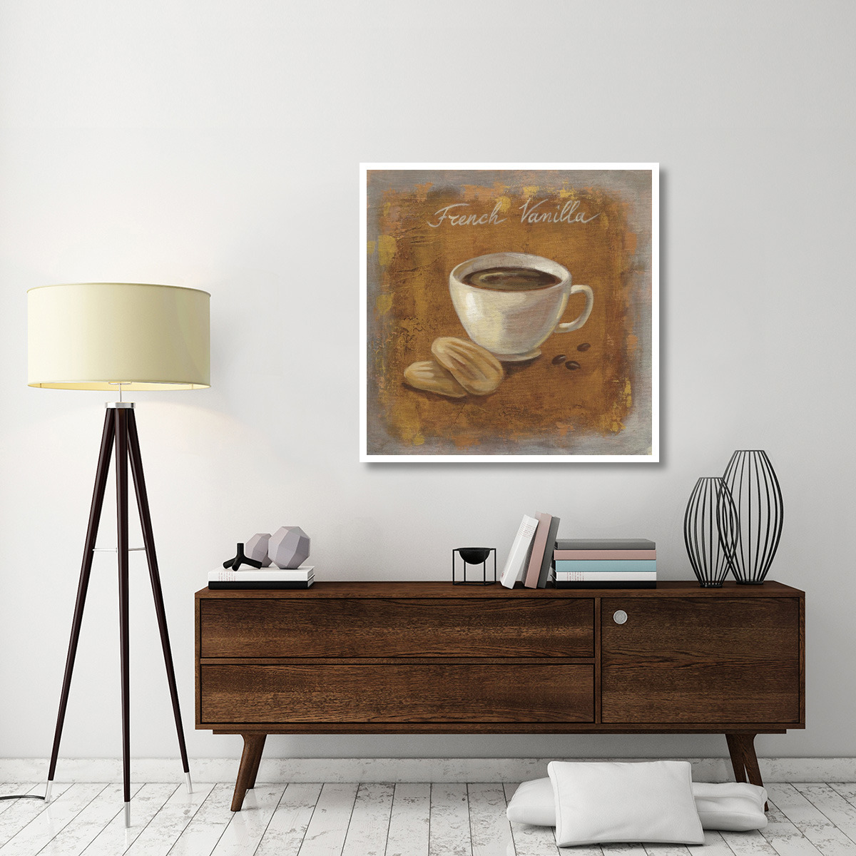 Coffee Time II -Paper Art-42&quotx42"