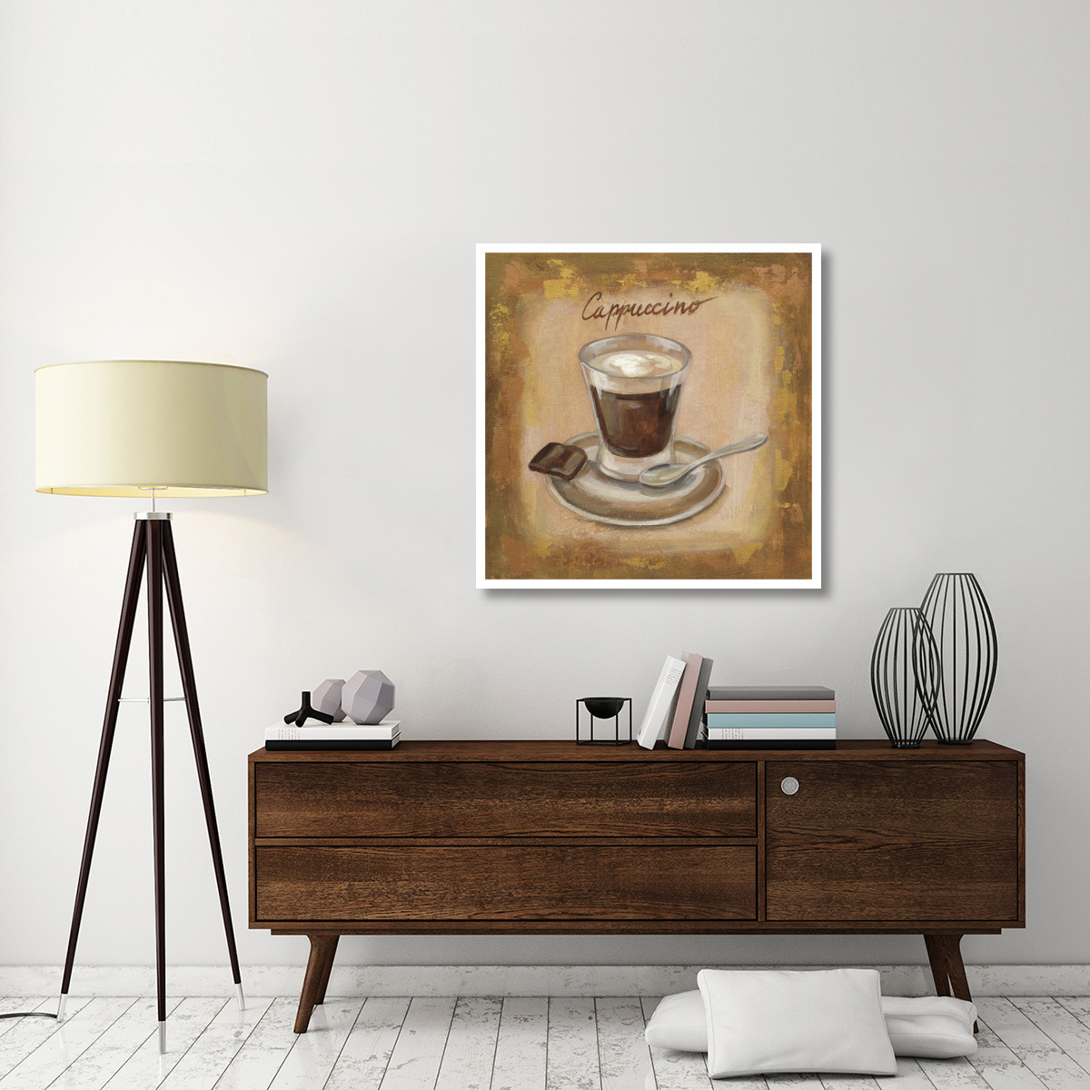 Coffee Time III -Paper Art-38&quotx38"