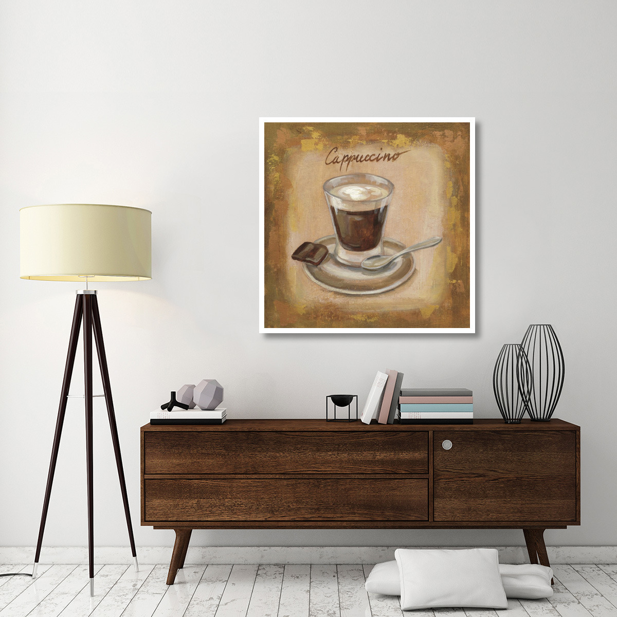 Coffee Time III -Paper Art-42&quotx42"