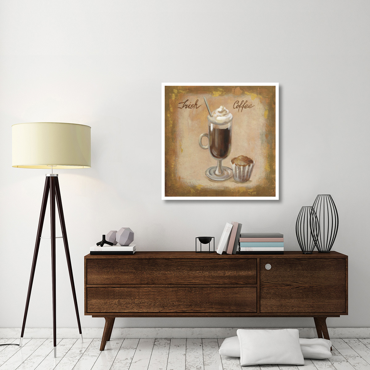 Coffee Time V -Paper Art-38&quotx38"