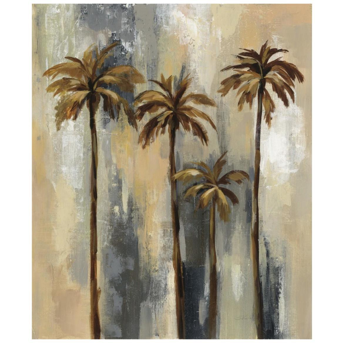 Palm Trees II -Paper Art-35.6&quotx42"