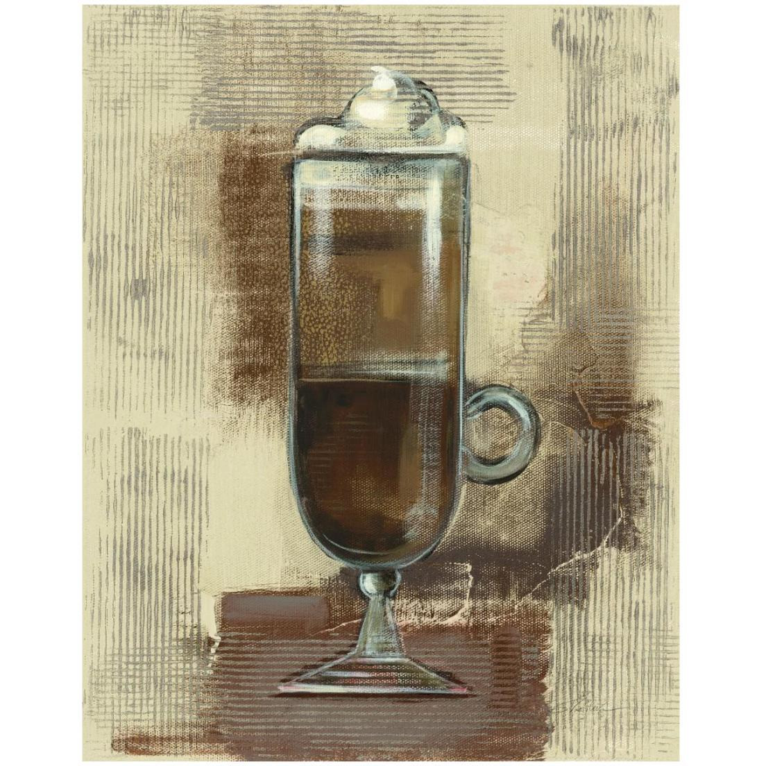 Cafe Classico IV Neutral -Paper Art-18&quotx22"