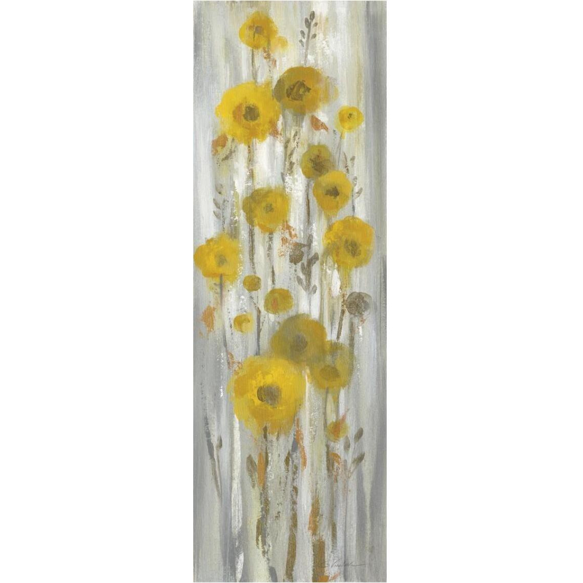 Roadside Flowers I -Paper Art-14&quotx38"