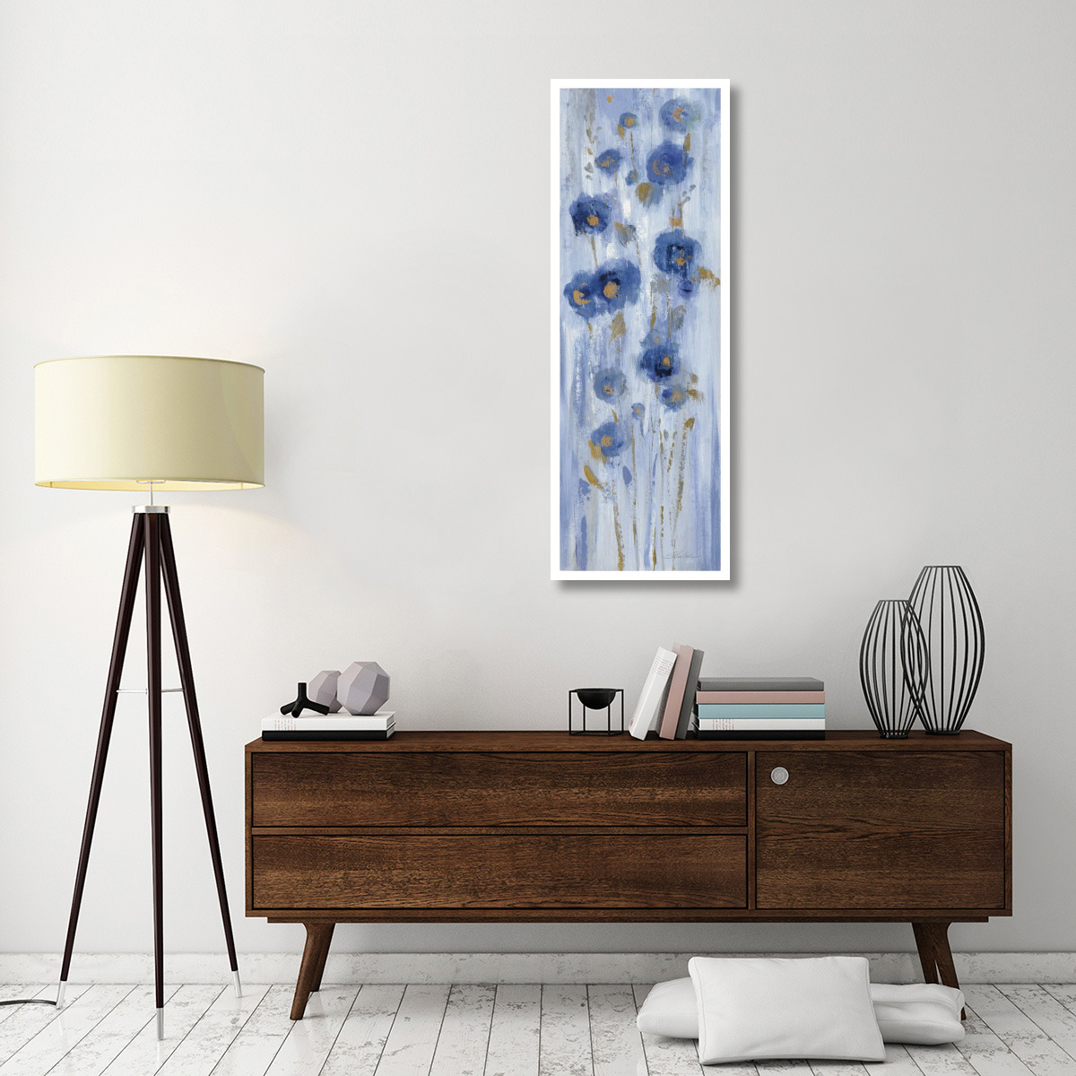 Seaside Flowers II -Paper Art-20&quotx56"