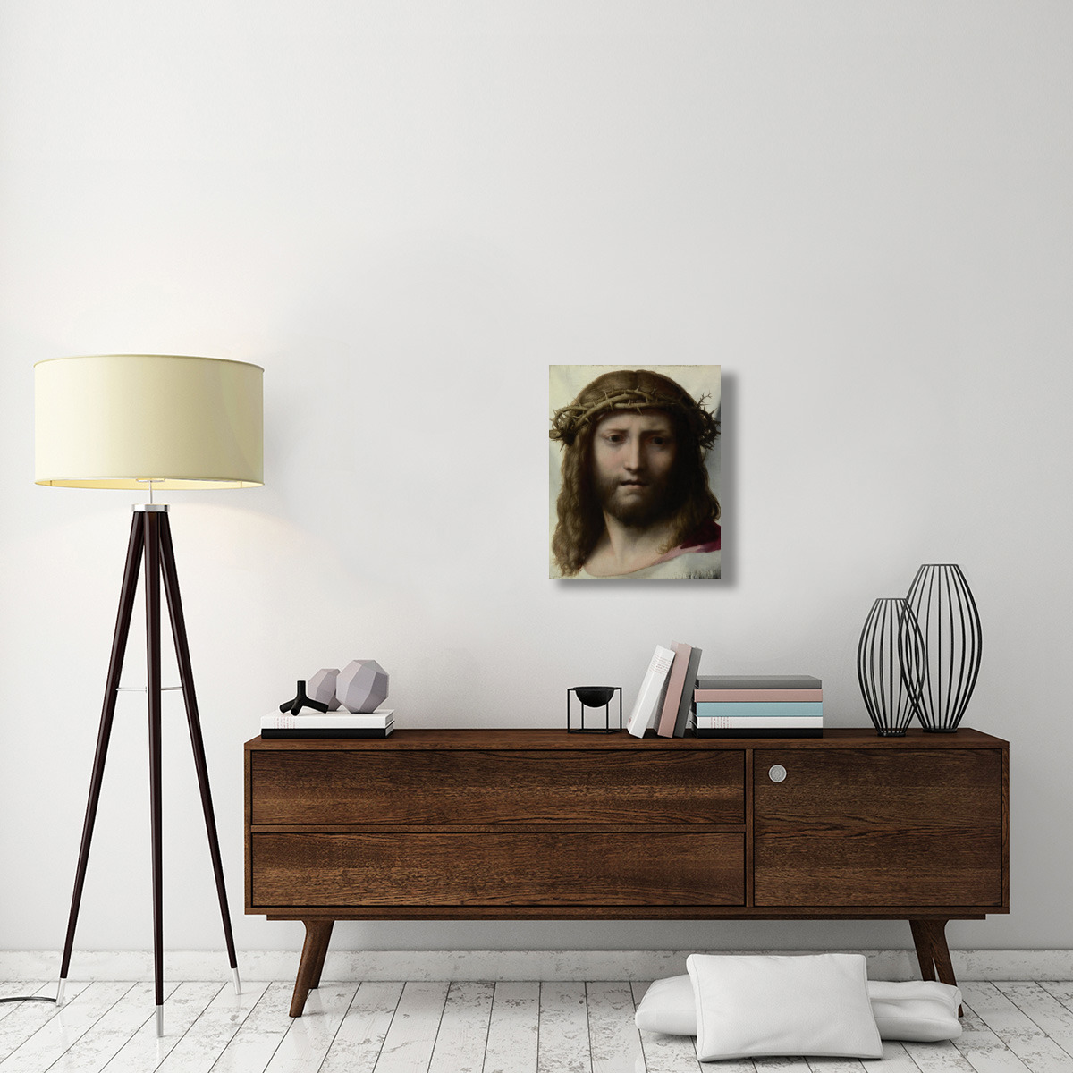 Head of Christ-Canvas Art-20&quotx24"