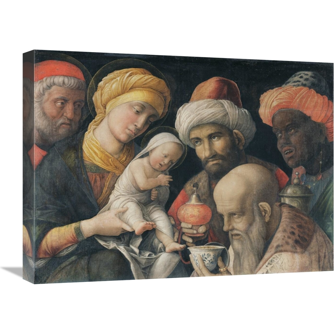 Adoration of the Magi-Canvas Art-24&quotx18"