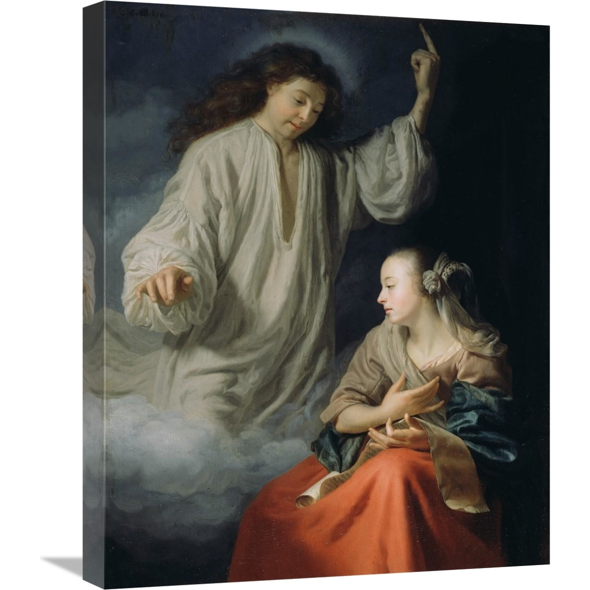 The Annunciation-Canvas Art-20&quotx24"