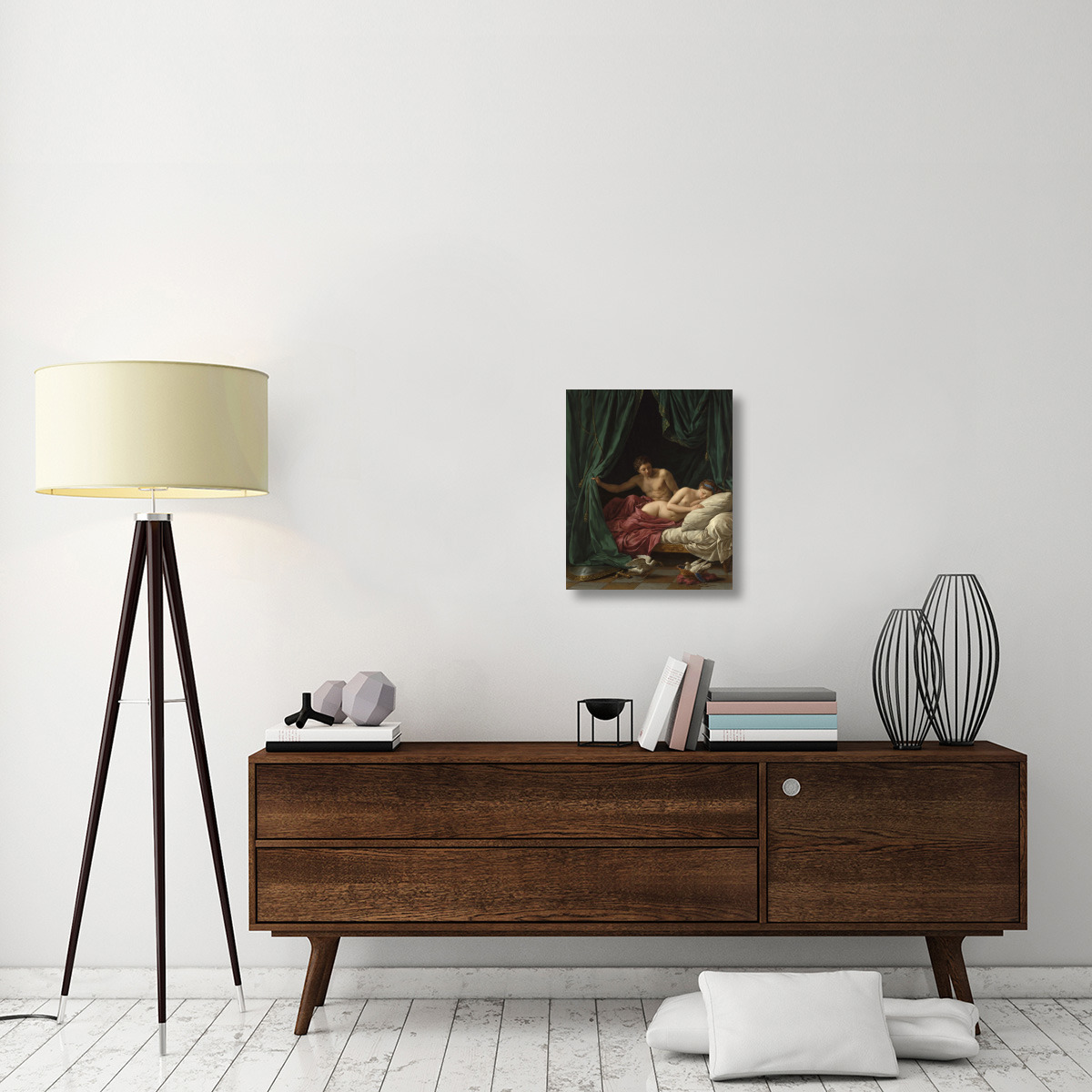 Mars and Venus, Allegory of Peace (Mars et Venus, allegorie sur la Paix)-Canvas Art-18.26&quotx22"