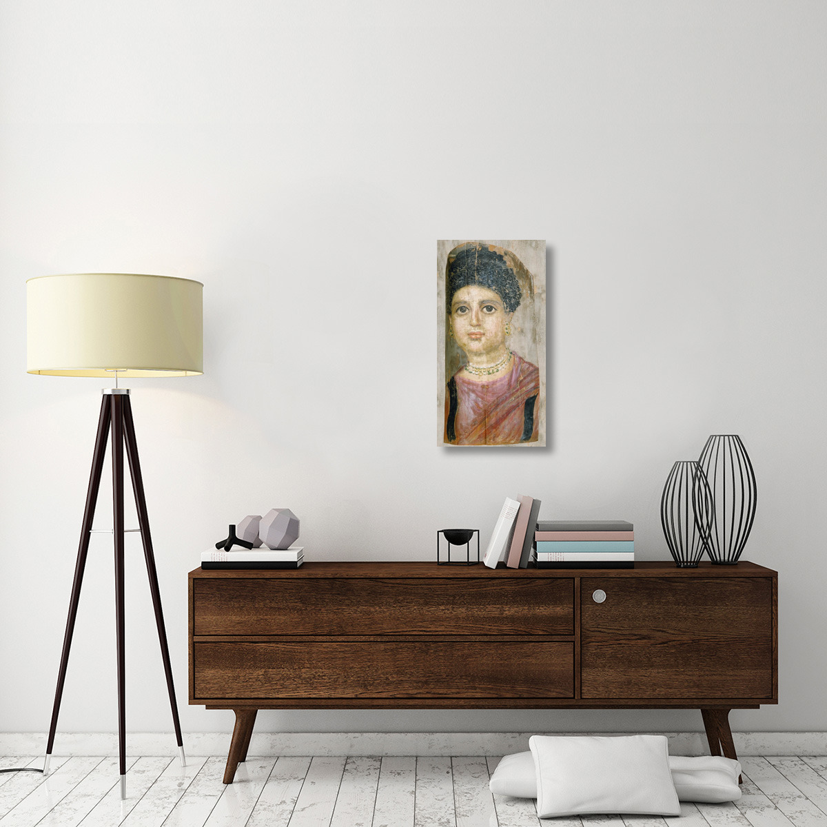 Mummy Portrait-Canvas Art-15.9&quotx30"