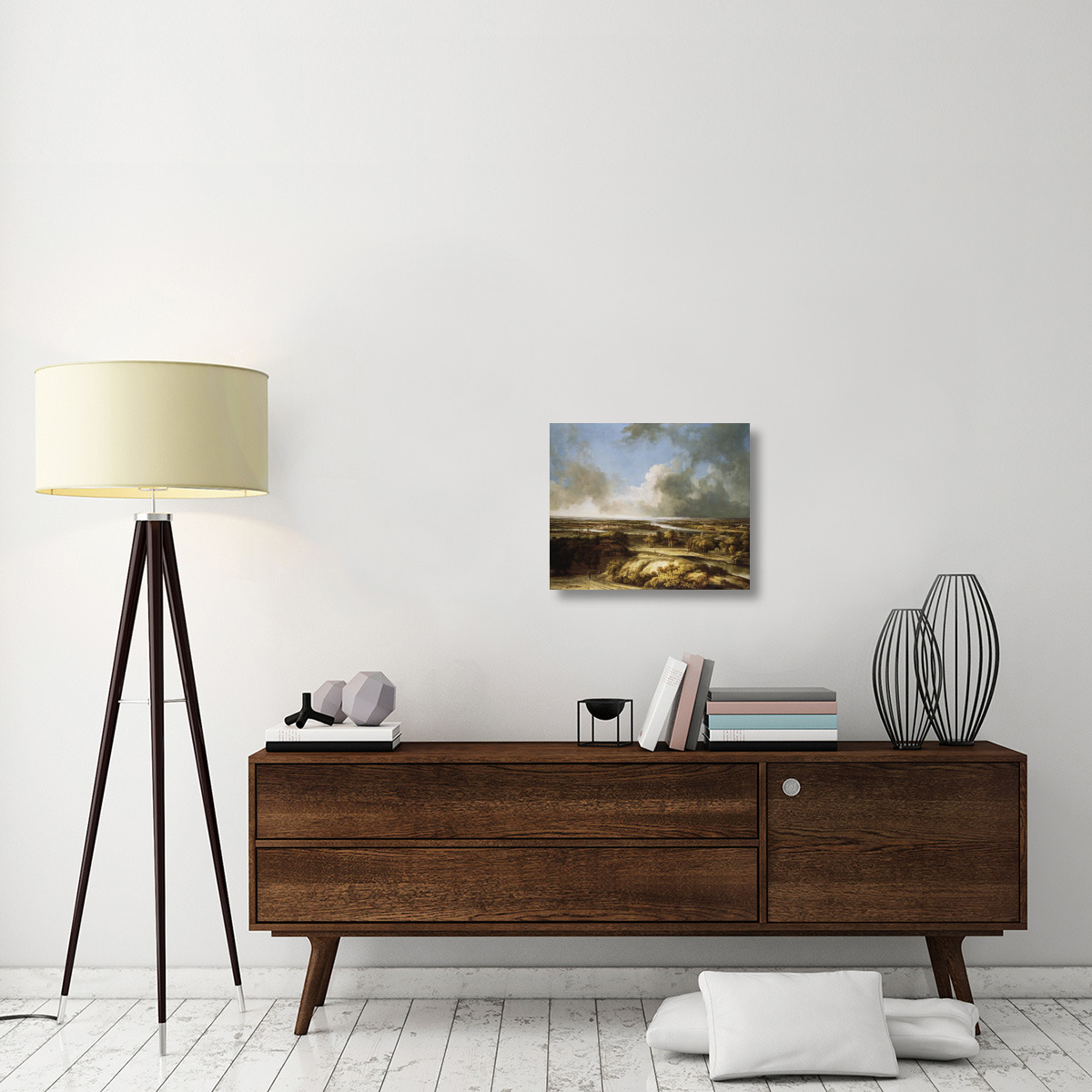 A Panoramic Landscape-Canvas Art-22&quotx18.26"