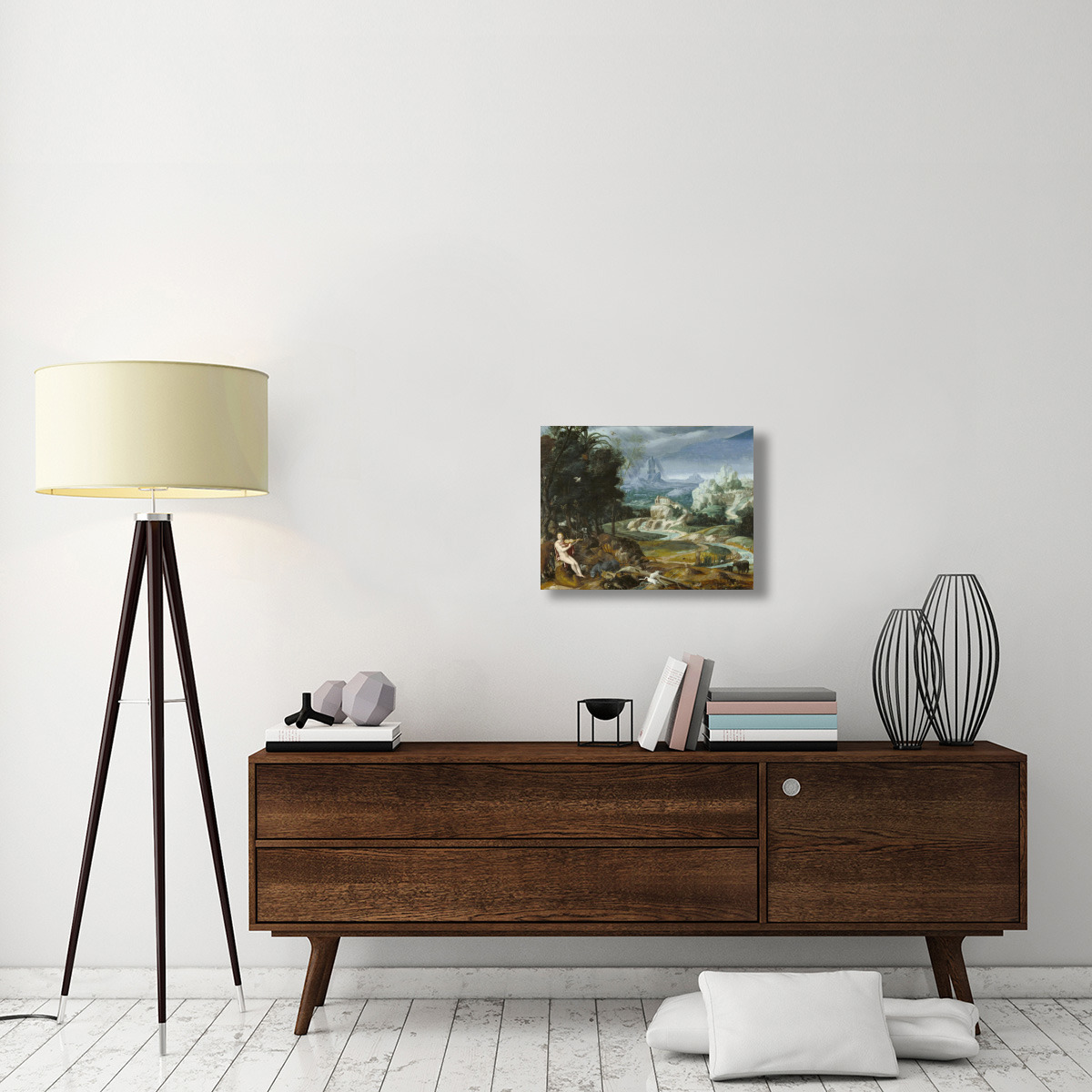 Landscape with Orpheus-Canvas Art-24&quotx18"