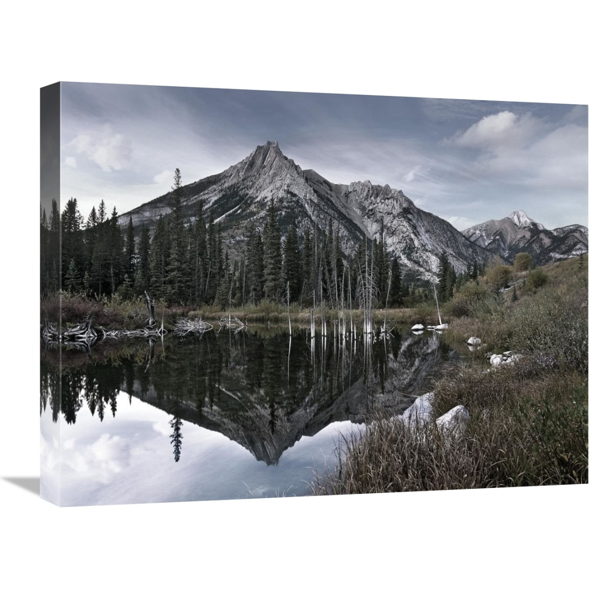 Mount Lorette, Alberta, Canada-Canvas Art-24&quotx18"