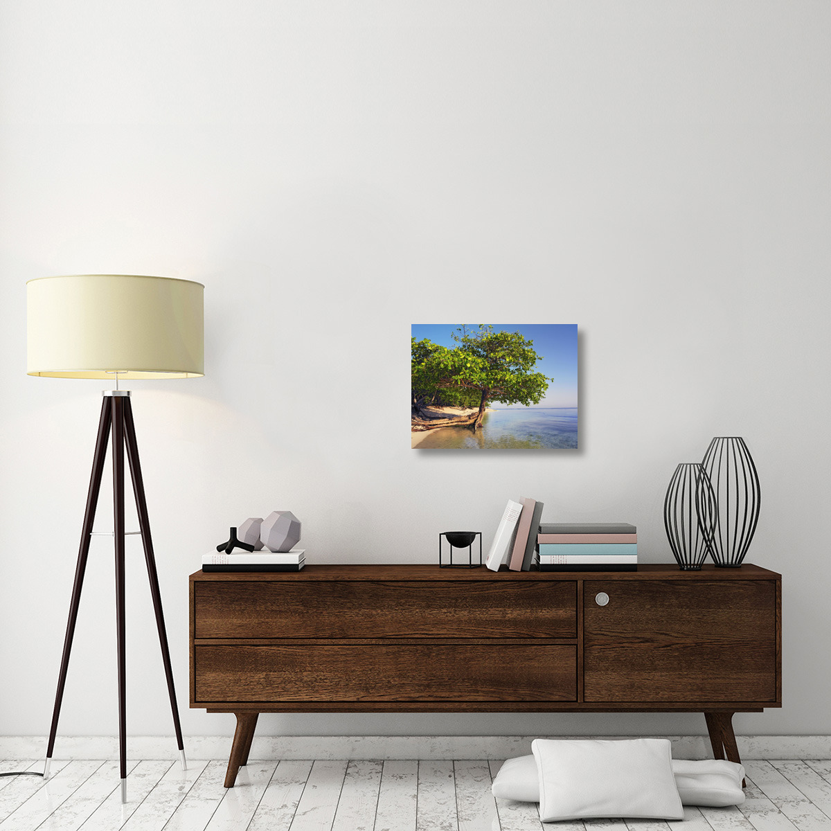 Roatan Island, Honduras-Canvas Art-24&quotx18"