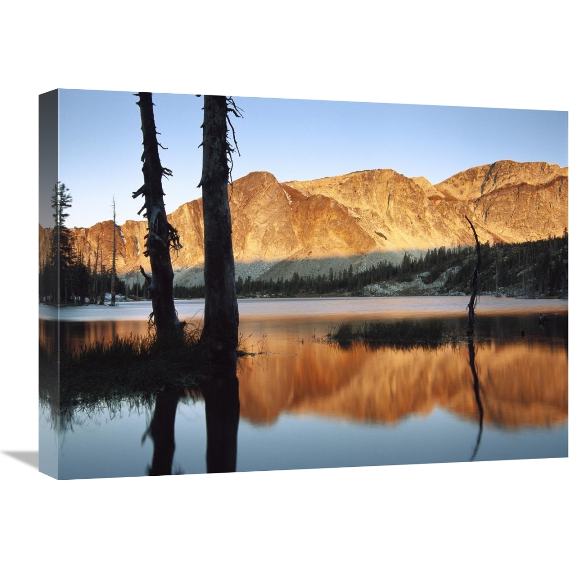 Medicine Bow Mountains, Wyoming-Canvas Art-24&quotx18"