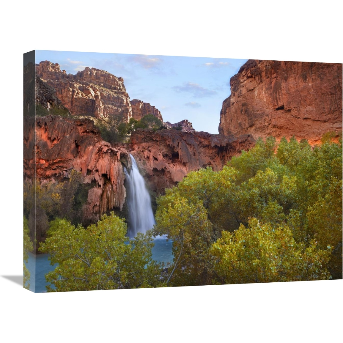 Havasu Falls, Grand Canyon, Arizona-Canvas Art-24&quotx18"