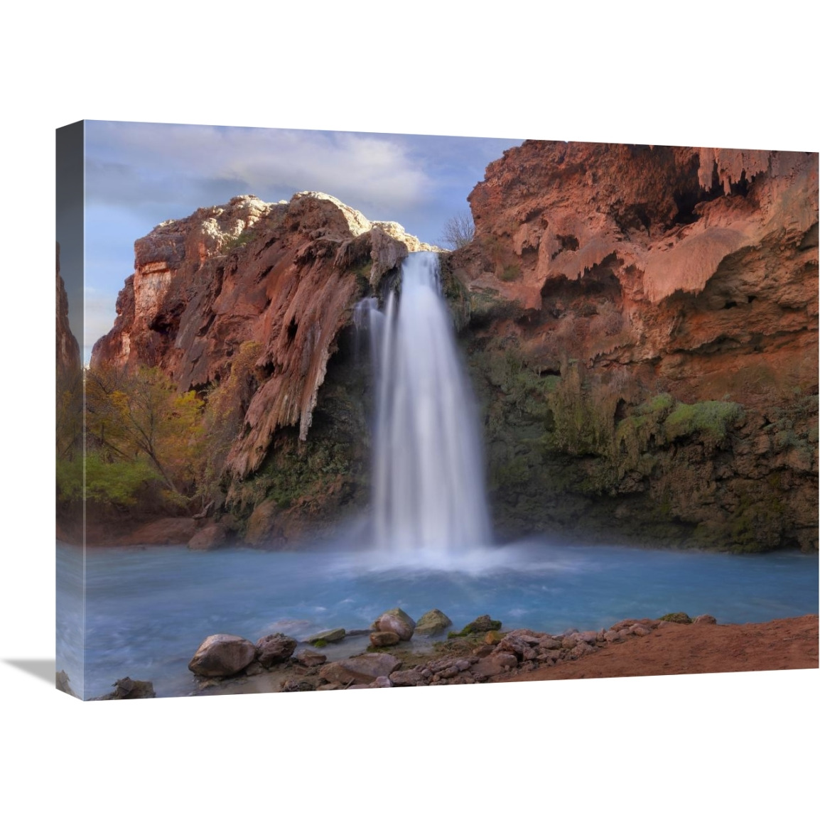 Havasu Falls, Grand Canyon, Arizona-Canvas Art-24&quotx18"