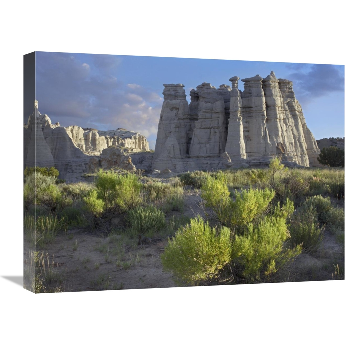 Plaza Blanca near Abiquiu, New Mexico-Canvas Art-24&quotx18"