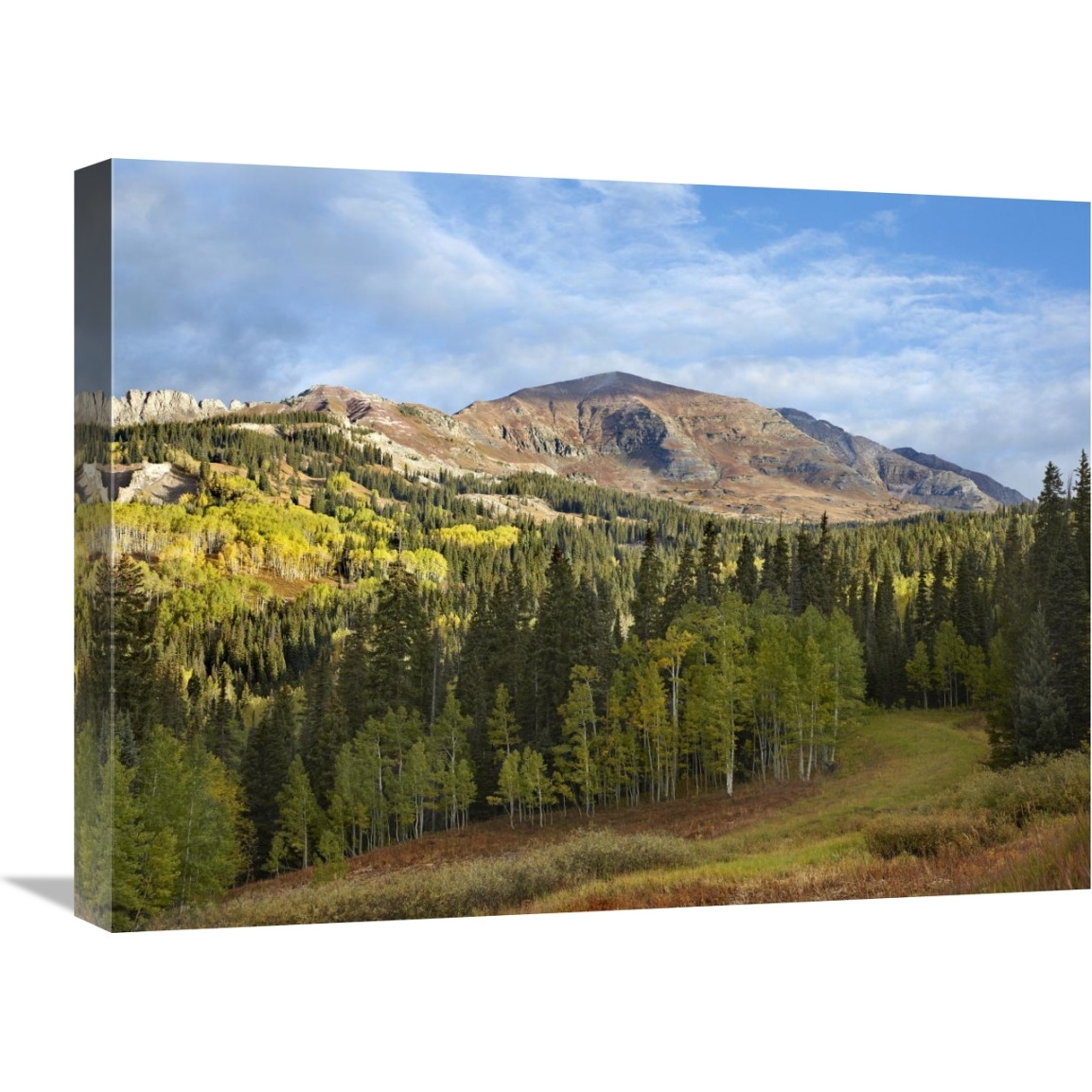 Ruby Peak near Crested Butte, Colorado-Canvas Art-24&quotx18"