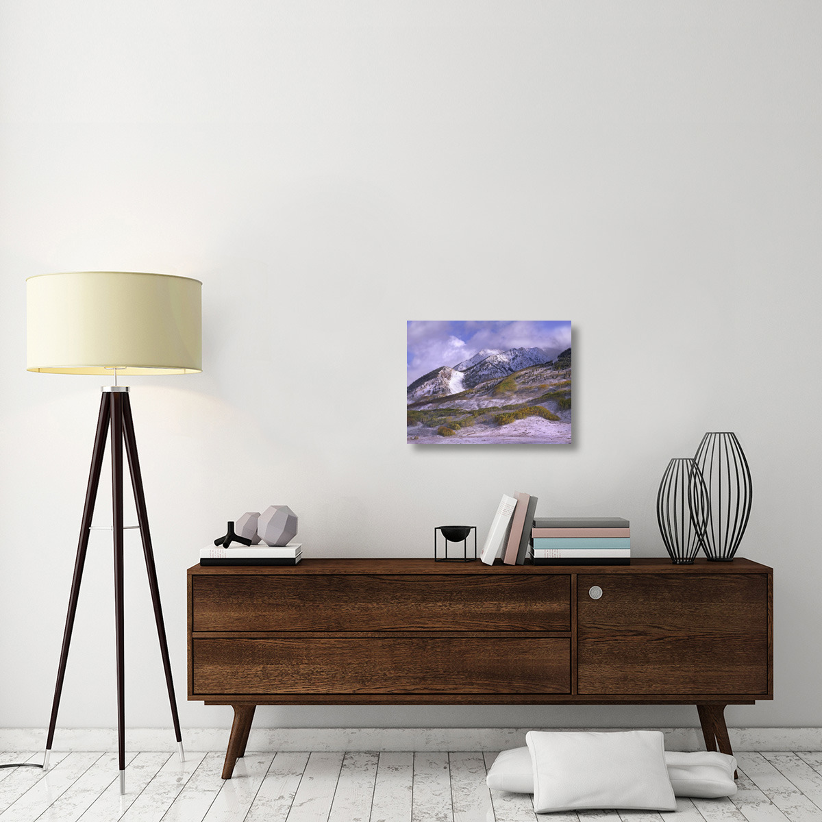 Elk Mountains with snow in autumn, Colorado-Canvas Art-24&quotx18"