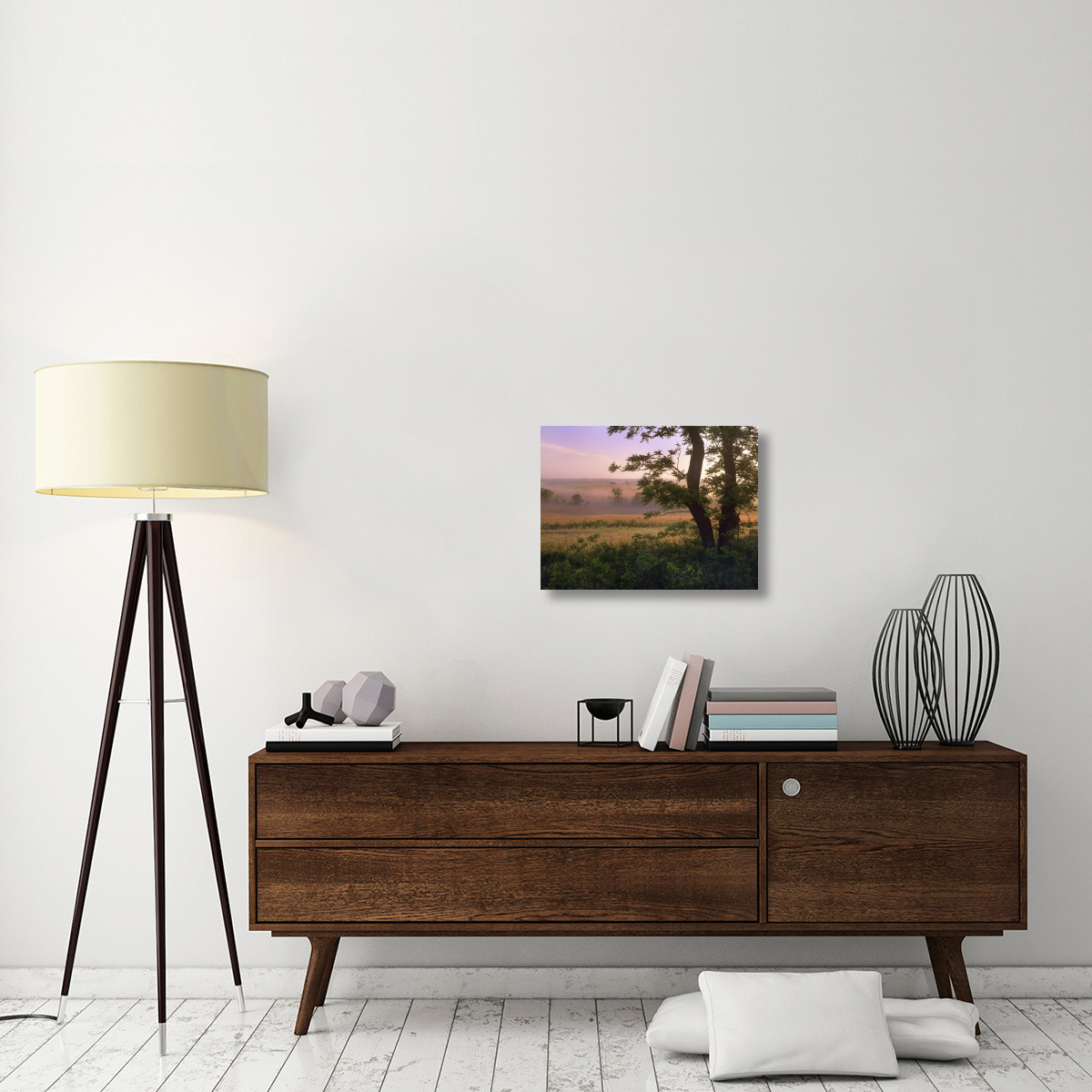 Tallgrass Prairie National Preserve, Kansas-Canvas Art-24&quotx18"